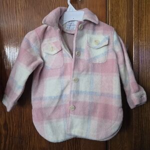Primark Toddler Plaid Flannel Jacket 4–5Y